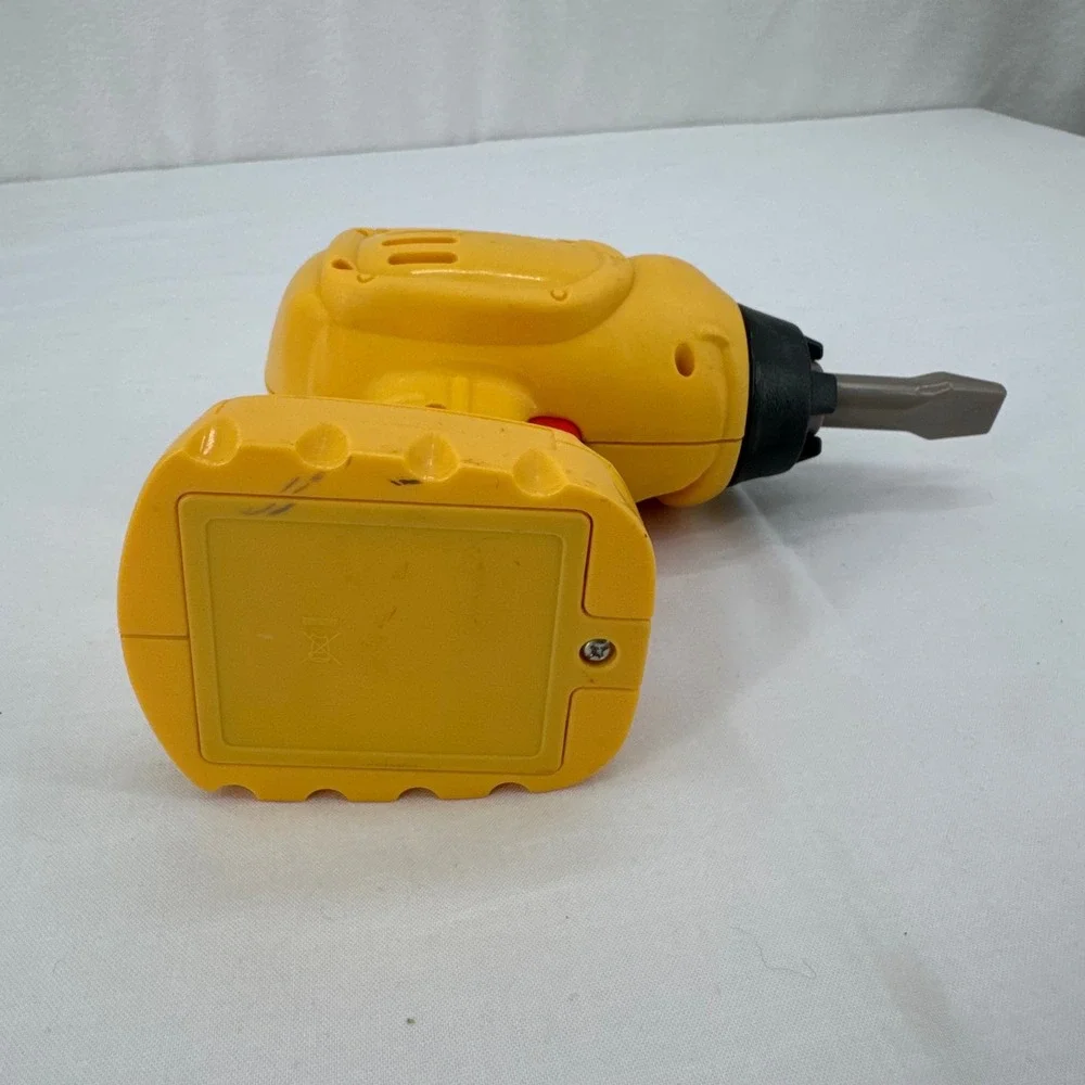 Vtg 2000s Playskool Cool Crew Phil the Drill Toy Tool Interactive Pretend Play